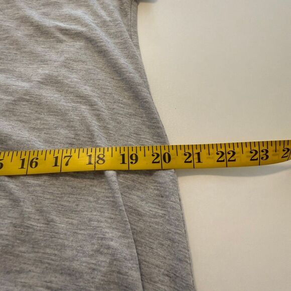 Caite Heather Gray High Low Swing Dress Size S Casual - Picture 5 of 8